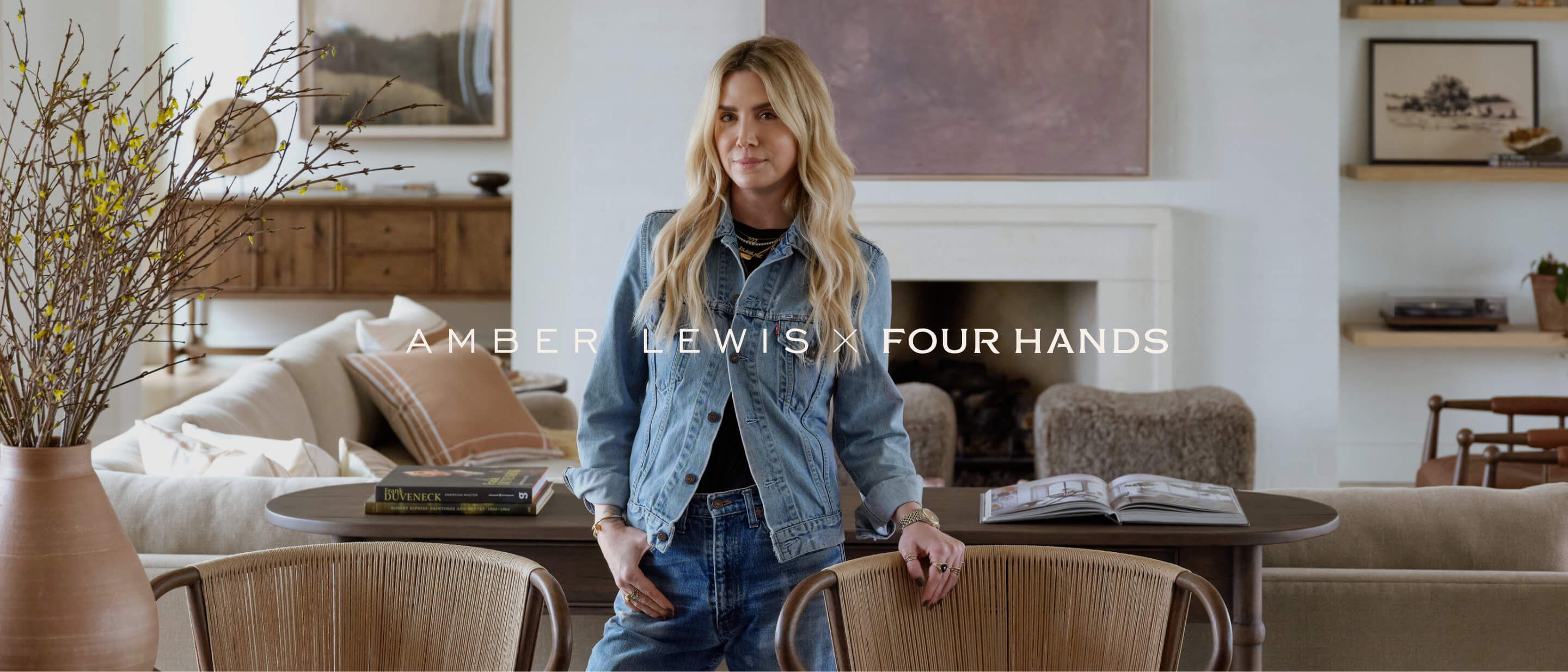 Discover the Amber Lewis x Four Hands Furniture Collection